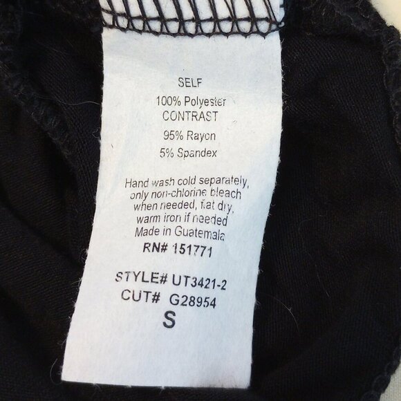 Heatherly Black Floral Valentina Spaghetti Strap Cowl Neck Bodyshirt - Picture 11 of 11